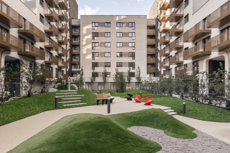 Exterior courtyard of Equipment Works