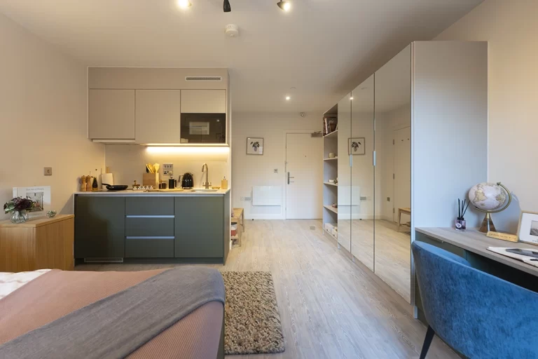 furnished studio apartment in The Rex