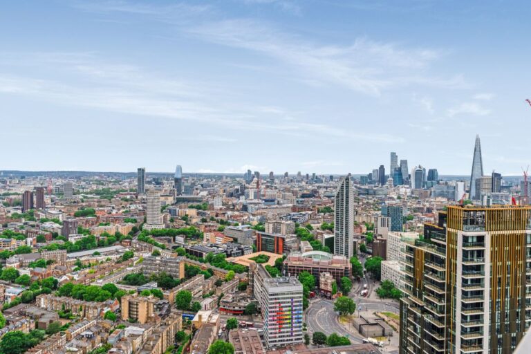 Elephant and Castle Skyline View From UNCLE